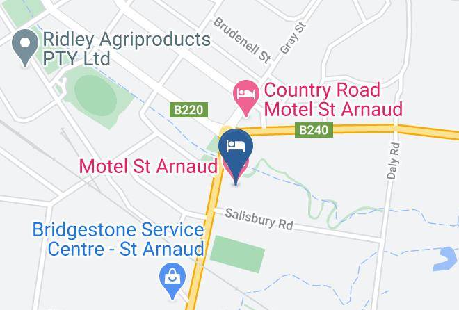 Northern Grampians - Motel St Arnaud Maps