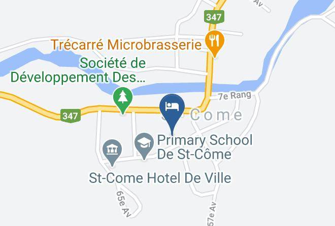 Motel St Come Map