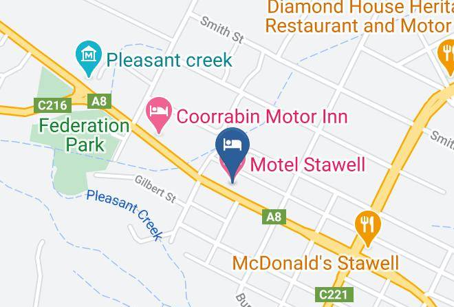 Northern Grampians - Motel Stawell Maps