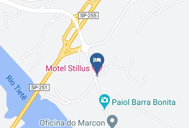 Barra Bonita - Motel Stillus Maps