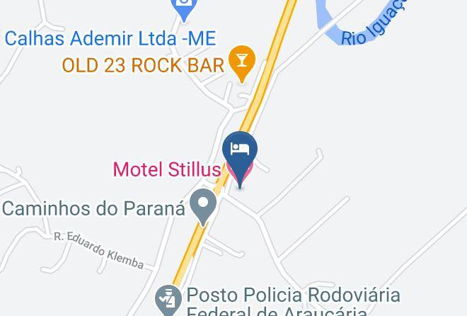 Araucaria - Motel Stillus Maps