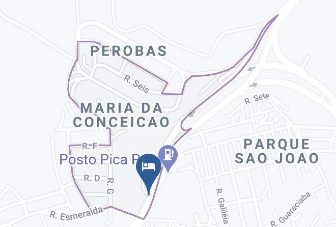 Contagem - Motel Sunrise Maps