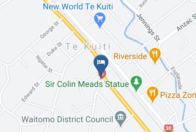 Waitomo - Motel Te Kuiti Maps