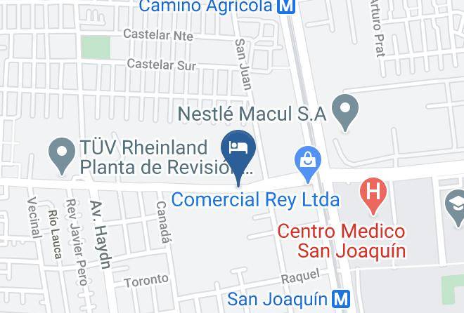 Santiago - Motel Tikal Maps