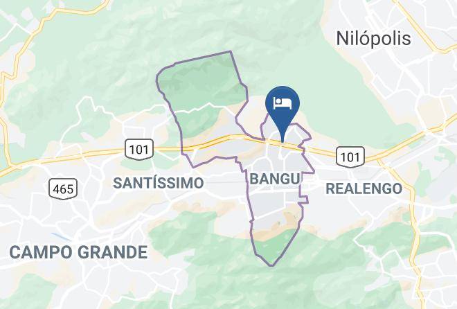 Rio De Janeiro Bangu - Motel Top Kap Maps