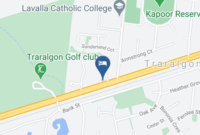Latrobe - Motel Traralgon Maps