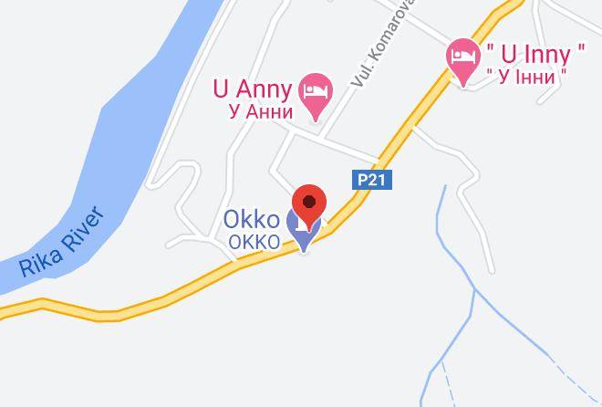 Mizhhirya Raion - Motel Trembita Maps