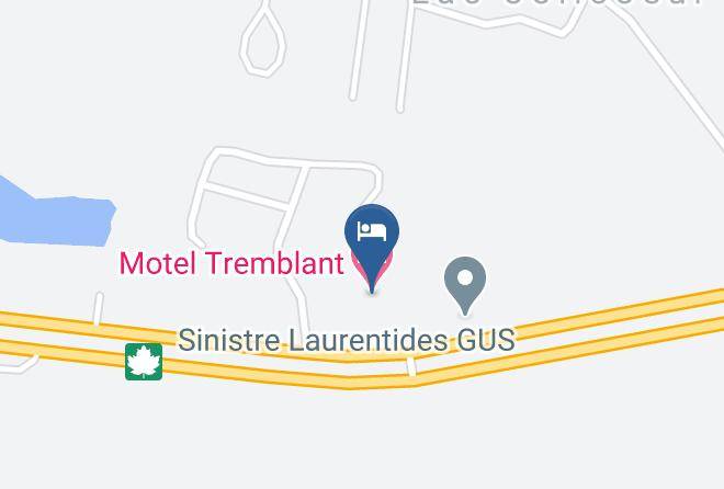 Les Laurentides Regional County Municipality - Motel Tremblant Maps