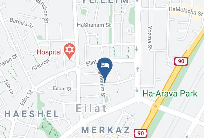 Eilat - Tzabar Hotel Maps