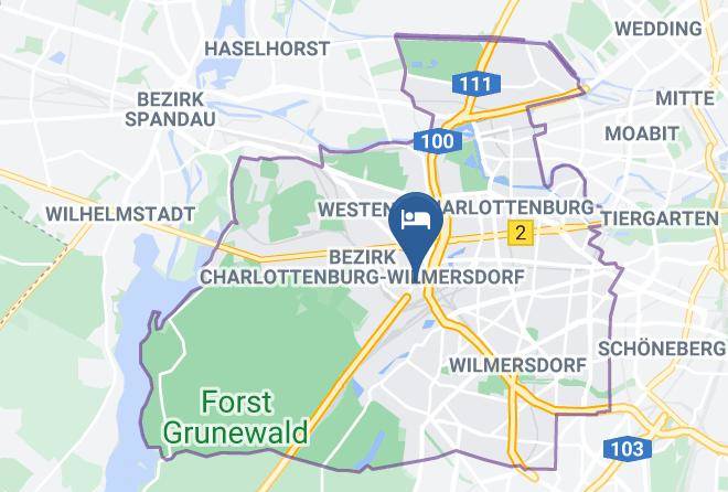 Stadt Berlin - Motel Und Restaurant Avus Maps