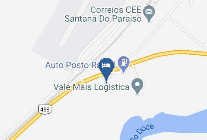 Santana Do Paraiso - Motel Vale Verde Maps