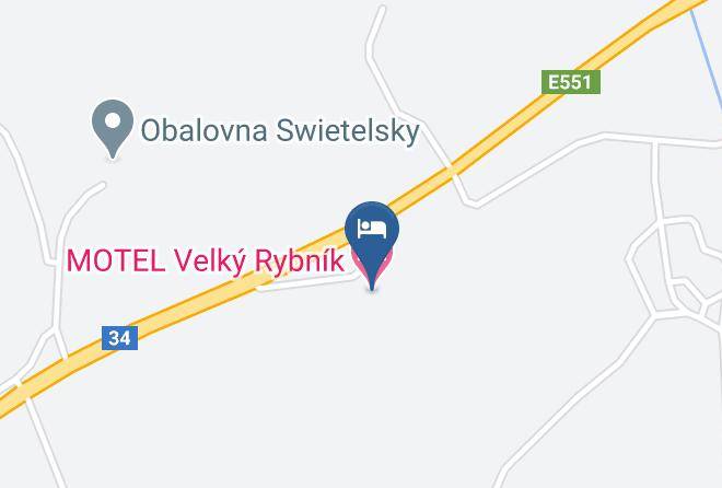 Pelhrimov - Motel Velky Rybnik Maps