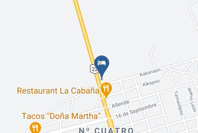 Muzquiz - Motel Venecia Maps