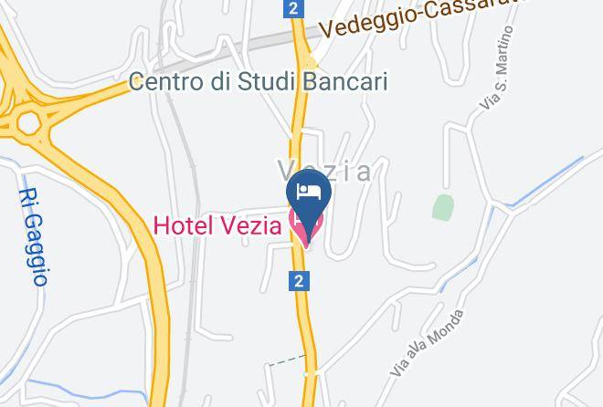 Lugano - Motel Vezia Maps
