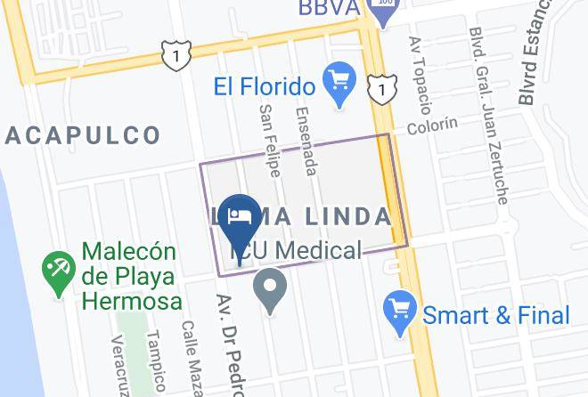 Motel Vina Del Mar Map