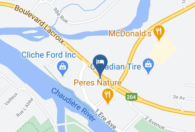 Beauce Sartigan Regional County Municipality - Motel Voyageur Maps