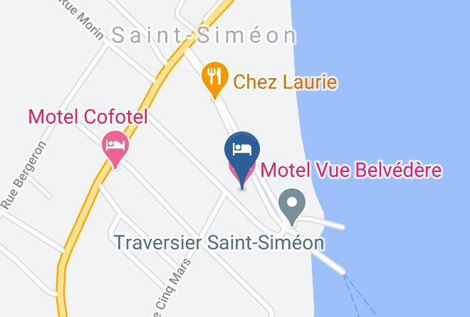 Charlevoix Est Regional County Municipality - Motel Vue Belvedere Maps