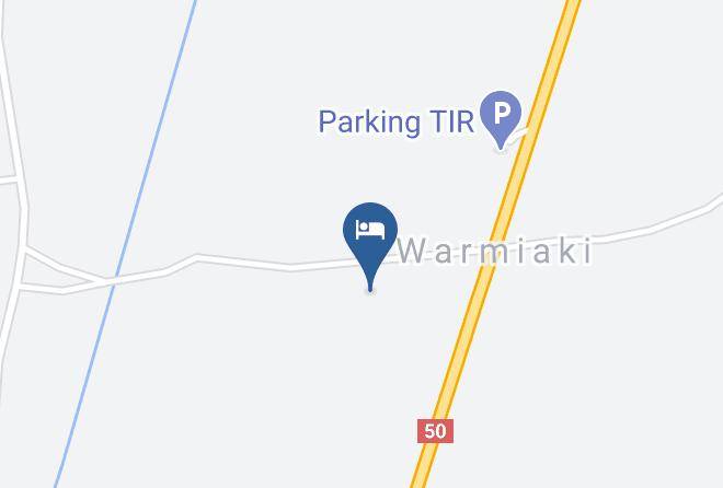 Wolominski - Motel Warmiaki Maps