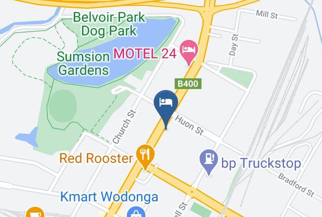 Wodonga - Motel Wellington Wodonga Maps