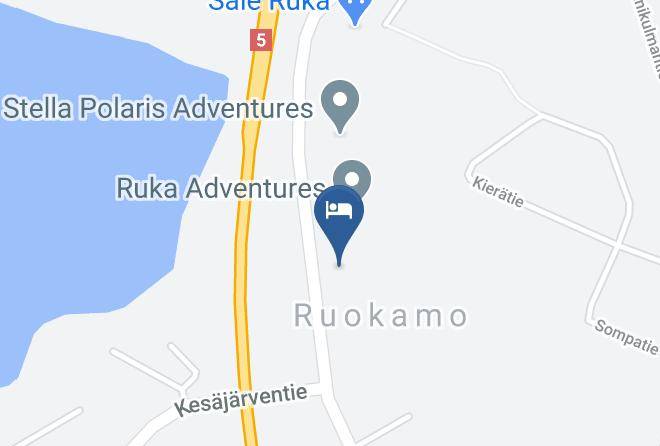 Kuusamo - Motel Willis West Maps