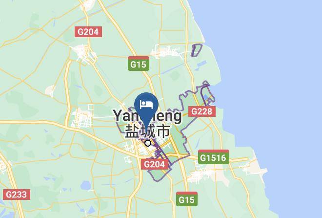 Yancheng - Motel Yancheng East Jianjun Road Maps