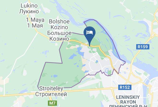 Nizhniy Novgorod - Motel' Yevraziya Maps