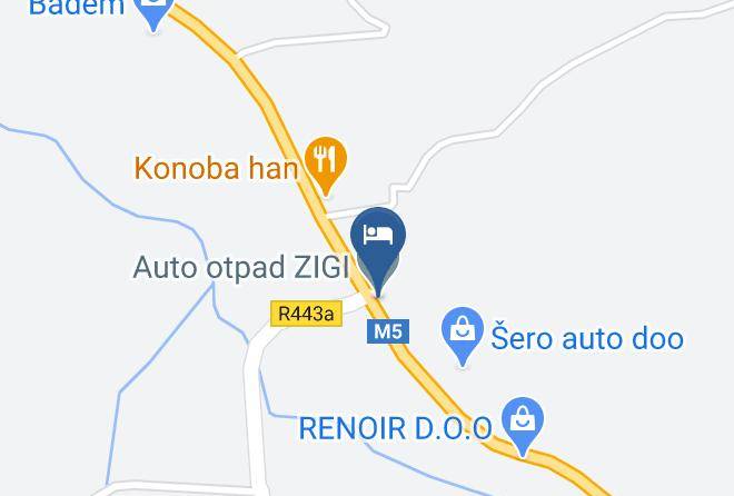 Srednjobosanski - Motel Zigi Maps