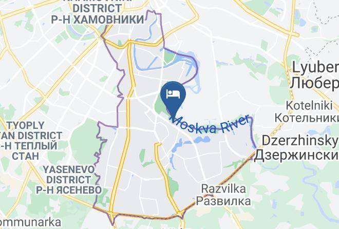 Moscow - Motel Zorina Maps