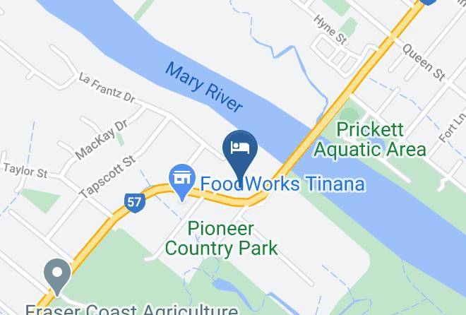 Fraser Coast - Motel Accommodation Riverview Motel Maps