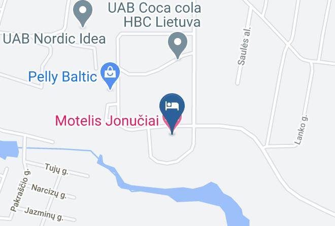 Kaunas District Municipality - Motelis Jonuciai Maps