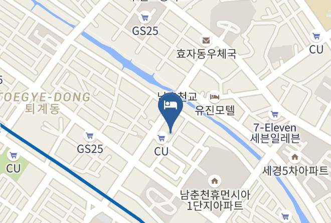 Chuncheonsi - Motelkan Maps