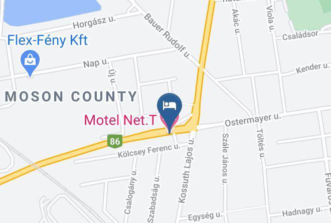 Mosonmagyarovar - Motelnet T Maps