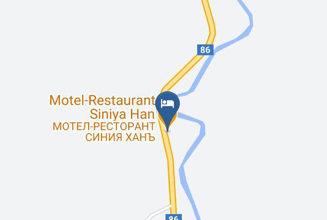 Chepelare - Motel Restaurant Siniya Han Maps