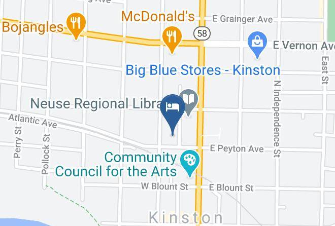 Lenoir - Mother Earth Motor Lodge Maps
