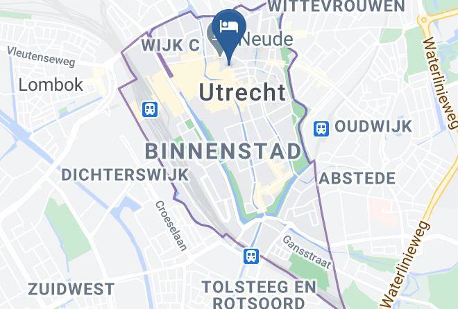 Utrecht Binnenstad - Mother Goose Hotel Maps