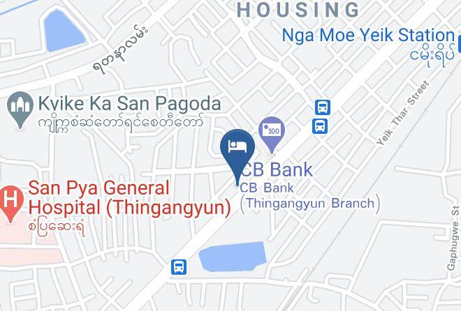 Yangon East - Mother's Home Motel Maps