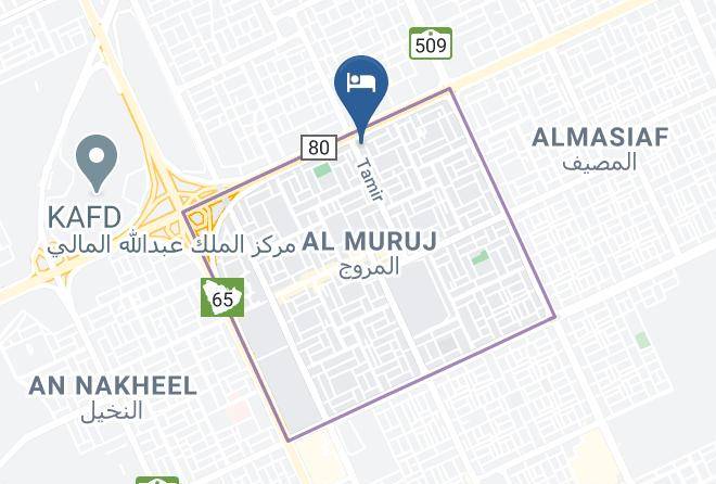 Riyadh - Motiara Hotel Maps