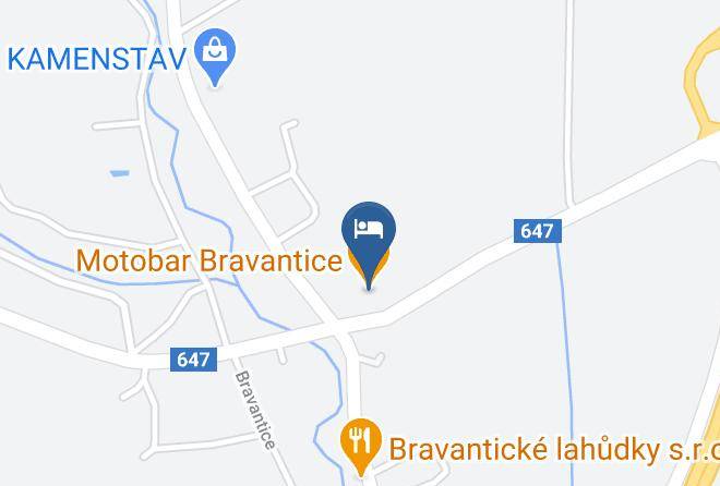 Novy Jicin - Motobar Bravantice Maps