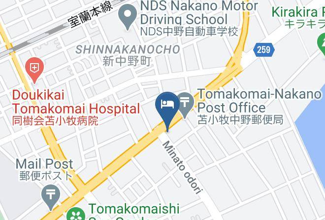 Tomakomai City - Business Hotel Motonakano Maps