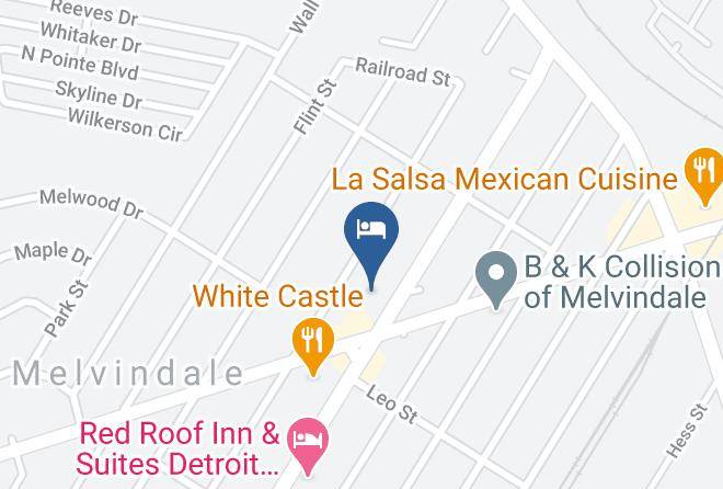 Wayne County - Motor City Inn & Suites Maps