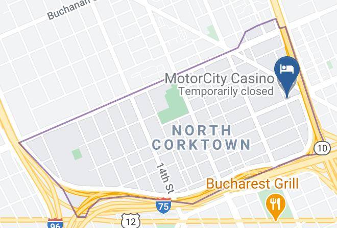 Wayne County Briggs - Motorcity Casino Hotel Maps
