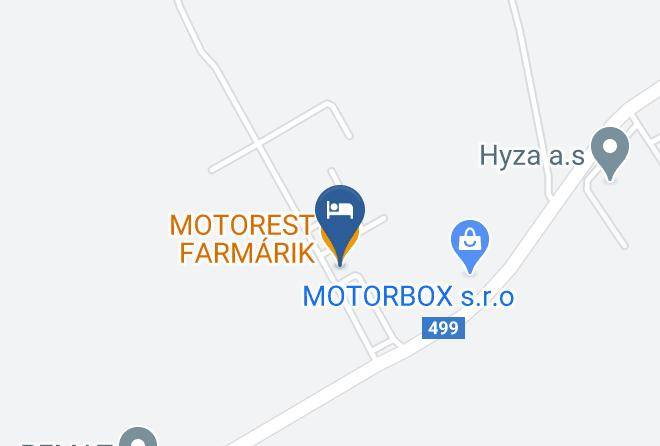 Topolcany - Motorest Farmarik Maps