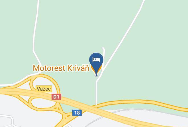 Liptovsky Mikulas - Motorest Krivan Maps