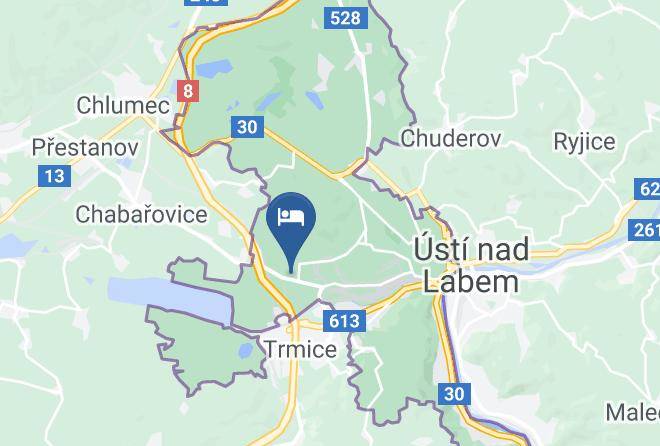 Usti Nad Labem - Motorest Lednice Maps