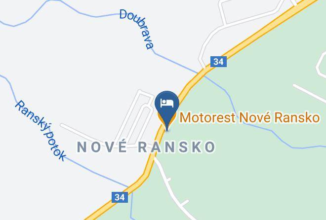 Havlickuv Brod - Motorest Nove Ransko Maps