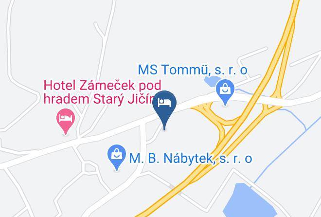 Motorest Stary Jicin Map