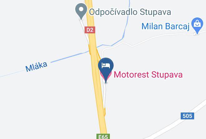 Malacky - Motorest Stupava Maps