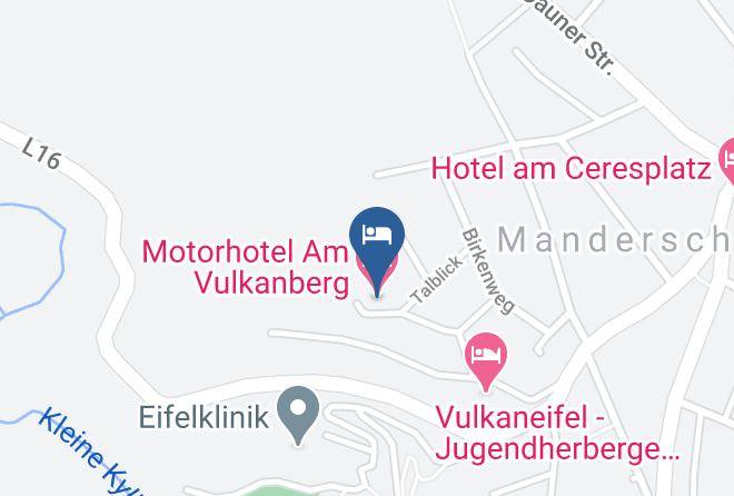 Bernkastel Wittlich - Motorhotel Am Vulkanberg Maps