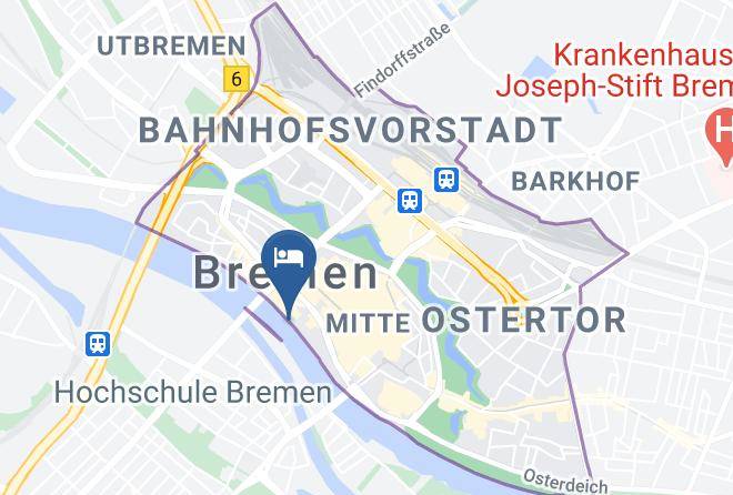Stadt Bremen - Motoryacht Nedeva Maps