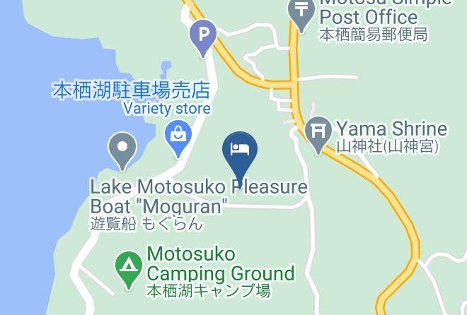 Fujikawaguchiko Townminamitsuru District - Motosu View Hotel Maps